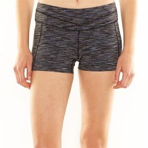Lucy Hatha Shorts in Charcoal Heather
